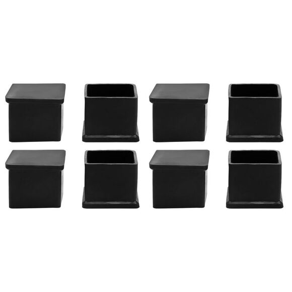 Chair Leg Caps Furniture Feet Slider Floor Protector 8pcs 1.18"x1.18" - Picture 1 of 6